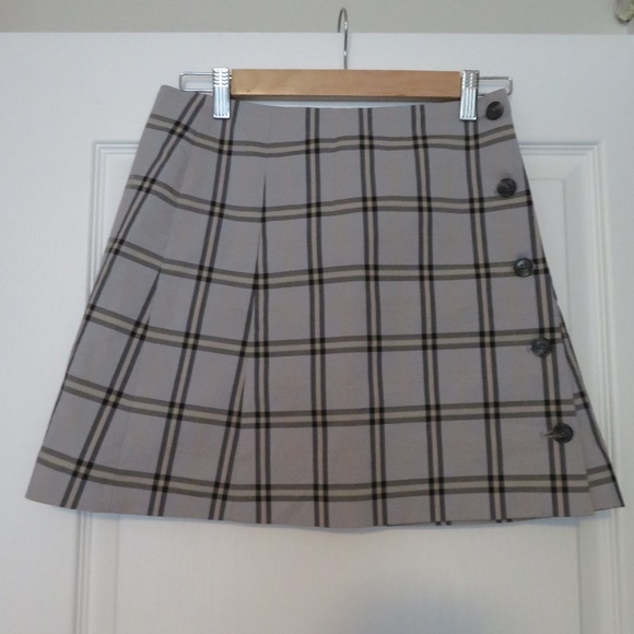 Aritzia Sunday Best Plaid Mini Skirt Small - Picture 1 of 10